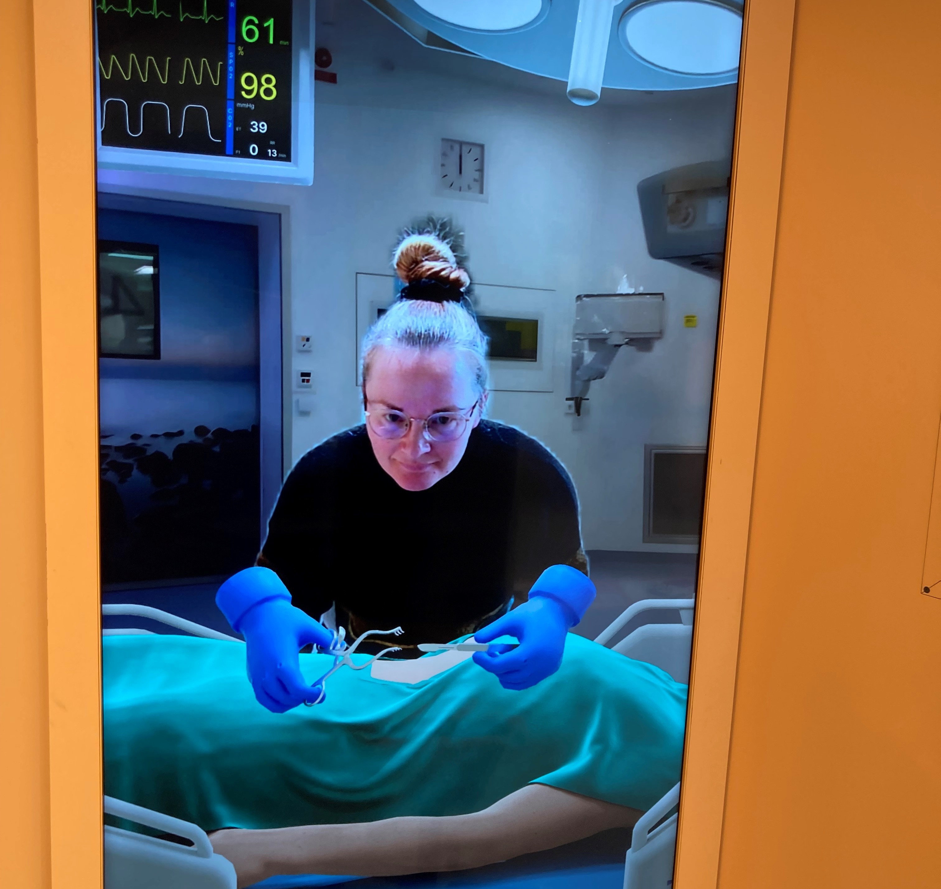 bilde av deltaker på opplevelsessenter for karriereveiledning