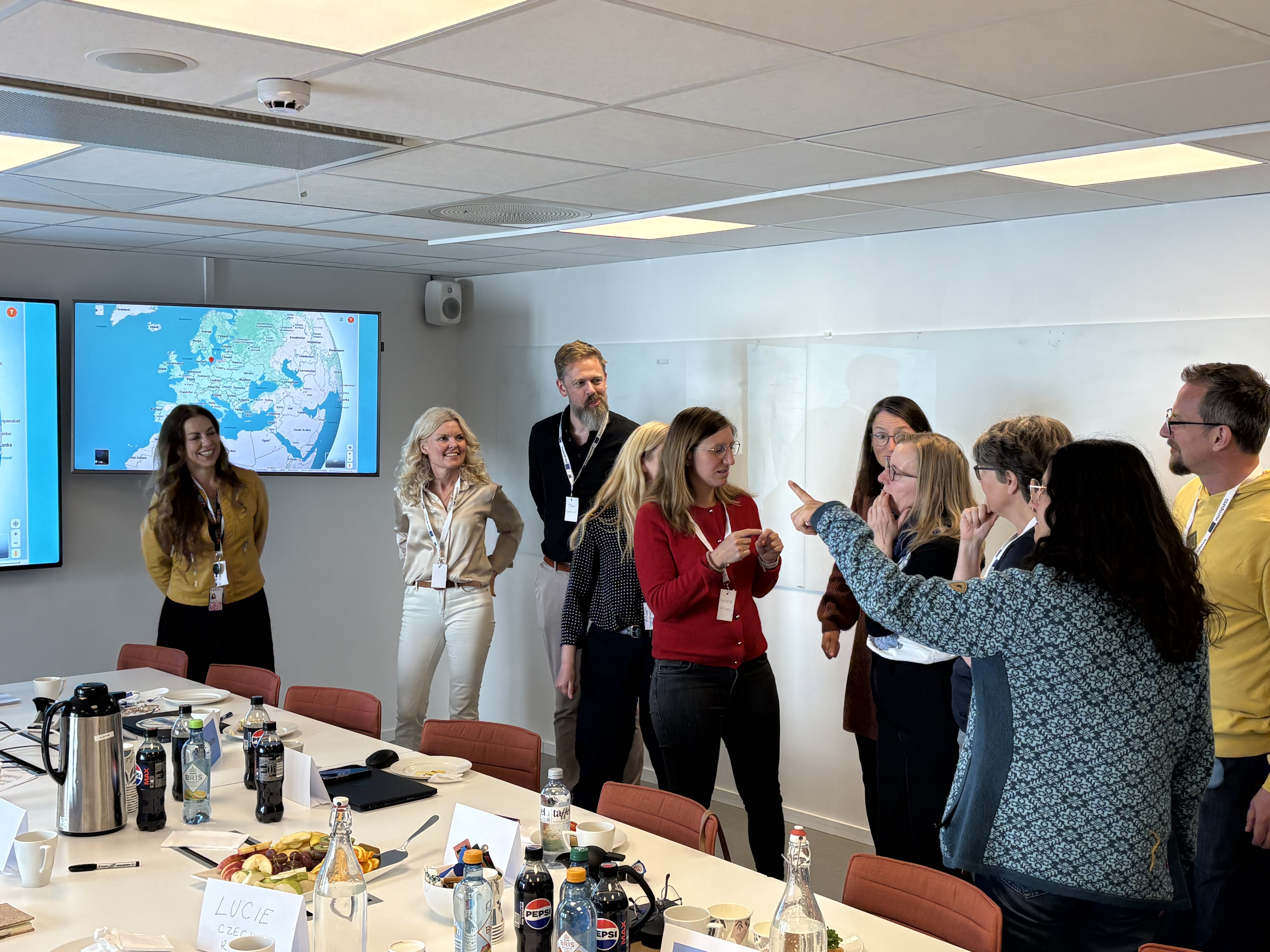 karriereveiledere som diskuterer