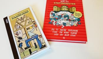Bilde av to bøker om yrker og utdanning