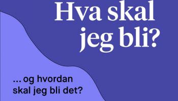Logo til podkasten hva skal jeg bli? Og hvordan skal jeg bli det? fra USN