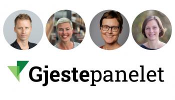 Bilde av de fire deltakerne i Gjestepanelet