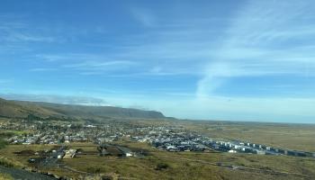 Landskapsbilde fra Island