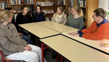 ei gruppe med elever