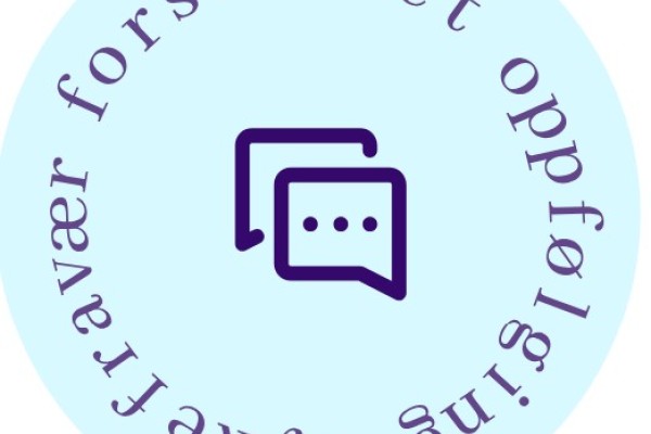 Logo med teksten Forsterket oppfølging sykefravær