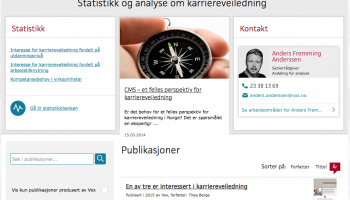 Skjermbilde fra Vox