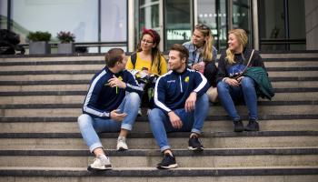Illustrasjonsbilde, studenter