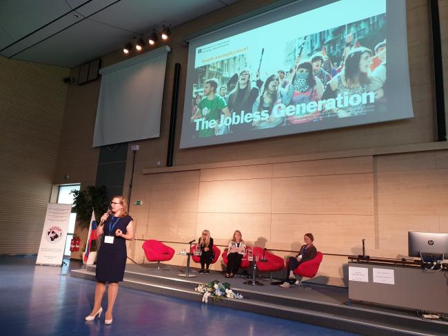 Jessie Koen, IAEVG-konferansen Jessie Koen IAEVG Bratislava