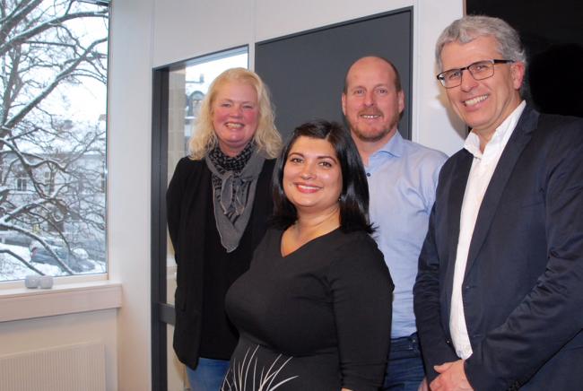 Bilde fra åpningen av Karrieresenter Hedmark