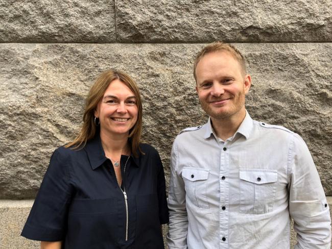 Thomas Kruse og Synnøve Fredly Thomas Kruse og Synnøve Fredly