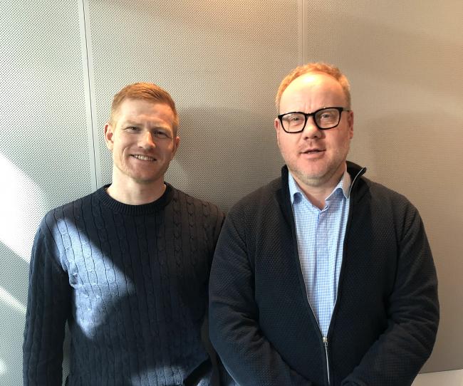 Fredrik Strid og Thor Erik Gulliksen