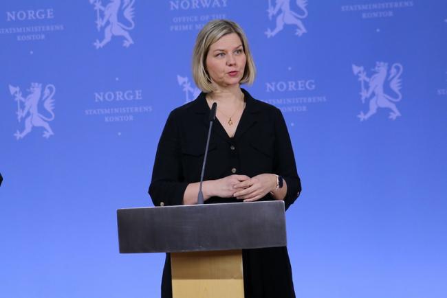 Guri Melby pressekonferanse