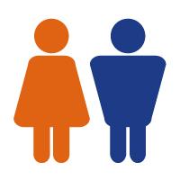Logo for likestillingsstatistikken på utdanning.no