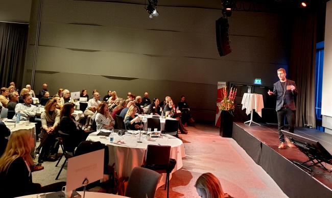 Jørund Leiv Walseth på konferanse Jørund Leiv Walseth på konferanse