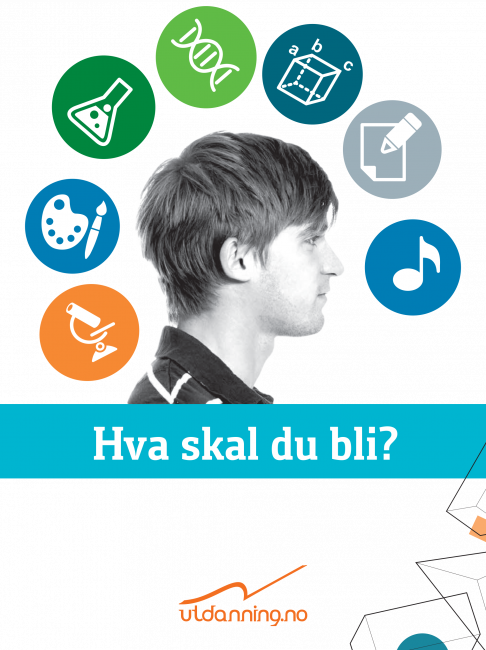 Ikoner for ulike interesser som symboliserer det vanskelige med å velge