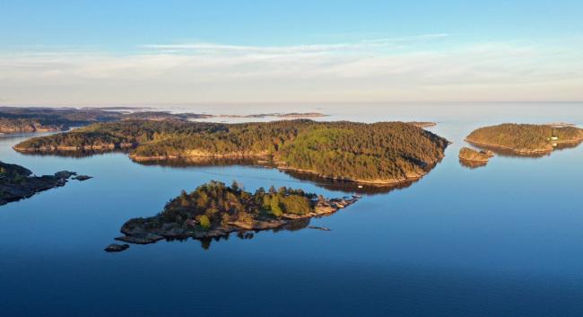 Bilde av kystlandskap i Agder
