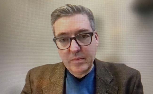 Bilete av Peter Weber, frå Teams-samtale