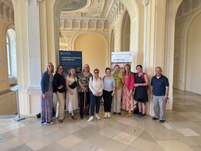 Bilder av deltakere Academia utveksling i Stuttgart