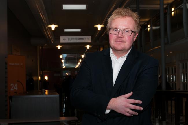 Erik Hagaseth Haug var ansvarlig for en av parallellsesjonene under konferansen. Erik Hagaseth Haug var ansvarlig for en av parallellsesjonene under den nasjonale karriereveiledningskonferansen.