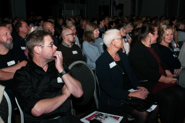 Tilhørerne under NAV-konferansen 2017. Tilhørerne under NAV-konferansen 2017.