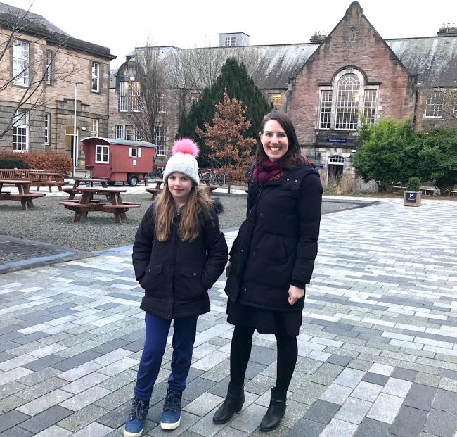 Nina Løfsnæs i Edinburgh