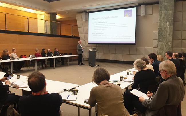 Presentasjon av NOU: Norge i omstilling - karriereveiledning for individ og samfunn Presentasjon av NOU: Norge i omstilling - karriereveiledning for individ og samfunn
