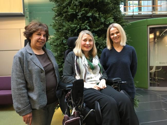 Mina Khairalomoum, Ingrid Ihme, Marianne Glomseth, Telenor Open Mind Mina Khairalomoum, Ingrid Ihme, Marianne Glomseth, Telenor Open Mind