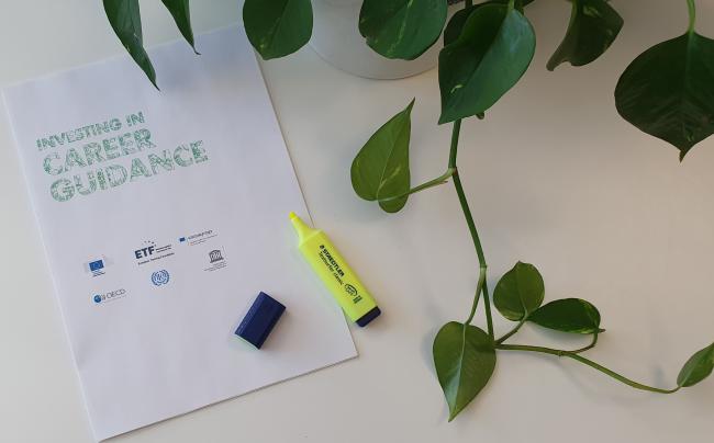 Illustrasjon, Investing in career guidance